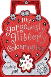 Gorgeously Glittery Shaped Colouring and Sticker Book