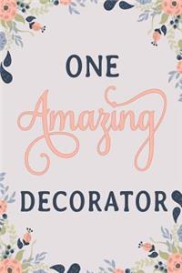 One Amazing Decorator