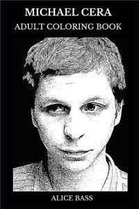 Michael Cera Adult Coloring Book