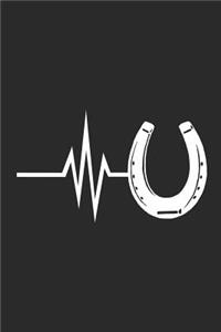 Heartbeat White Horseshoe