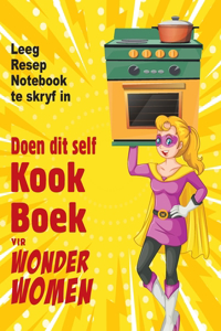 Doen dit self kookboek vir Wonder Women