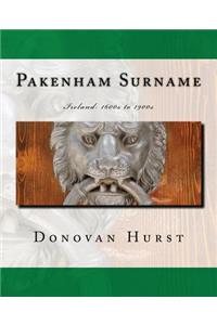 Pakenham Surname