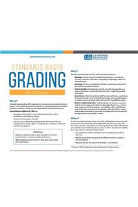 Standards-Based Grading Quick Reference Guide
