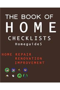The Book of HOME CHECKLISTS