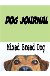 Dog Journal Mixed Breed Dog