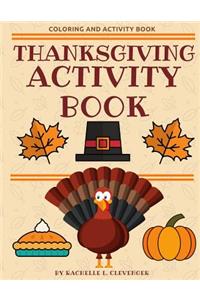 Thanksgiving Activity and Coloring Book