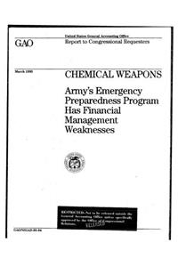 Chemical Weapons: Army's Emergency Preparedness Program Has Financial Management Weaknesses
