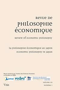 La Philosophie Economique Au Japon / Economic Philosophy in Japan