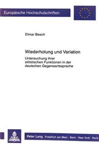 Wiederholung Und Variation
