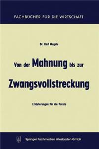 Von der Mahnung bis zur Zwangsvollstreckung