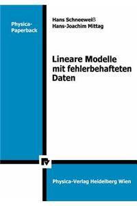 Lineare Modelle Mit Fehlerbehafteten Daten