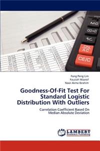 Goodness-Of-Fit Test For Standard Logistic Distribution With Outliers