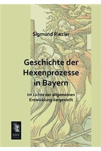 Geschichte Der Hexenprozesse in Bayern