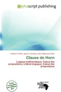 Clause de Horn