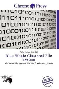 Blue Whale Clustered File System