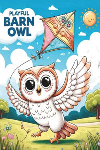 The Playful Barn Owl Coloring Book