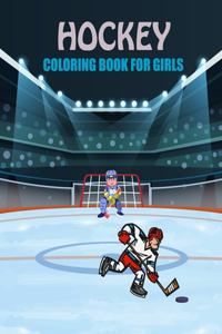Hockey Coloring Book For Girls
