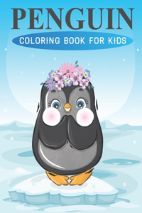 Penguin Coloring Book For Kids