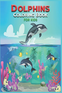 Dolphin Coloring Book for Kids