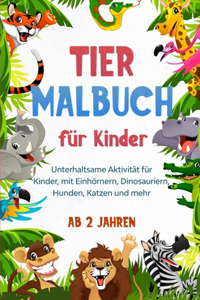 Tier Malbuch für Kinder