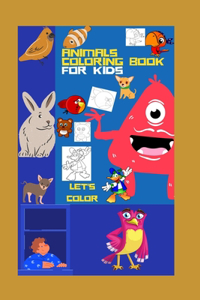 Animals Coloring Book for Kids