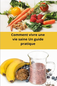 Comment vivre une vie saine un guide pratique