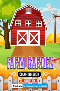 Farm Garden Coloring Book A Rural Retreat for Your Creativity