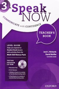 Speak Now: 3: Teacher's Book with Testing CD-ROM