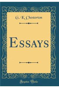 Essays (Classic Reprint)