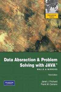 Data Abstraction and Problem Solving with Java: Walls and Mirrors