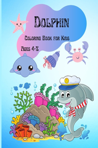 Dolphin Coloring Book for Kids
