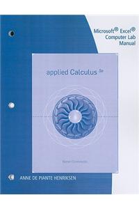 Microsoft Excel Computer Lab Manual for Applied Calculus