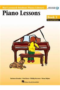 Piano Lessons Book 3 - Book/Online Audio & MIDI Access Included