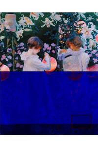 Notebook/Journal - Carnation, Lily, Lily Rose - John Singer Sargent