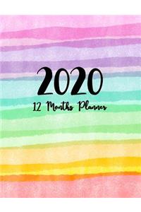 12 Months Planner 2020