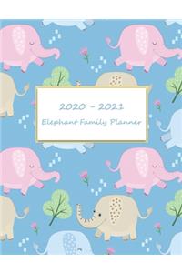 2020-2021 Elephant Family Planner