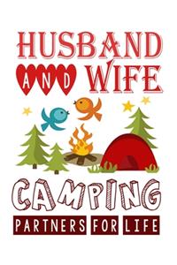Husband and Wife Camping Partners For Life