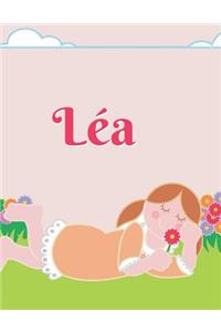 Léa Personalized Sketchbook Journal Notebook