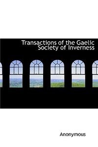 Transactions of the Gaelic Society of Inverness