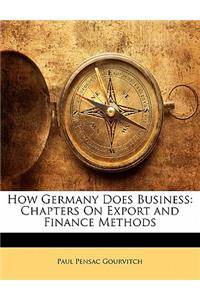 How Germany Does Business