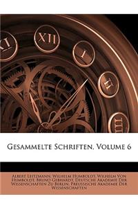 Gesammelte Schriften, Volume 6