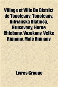 Village Et Ville Du District de Topo Any