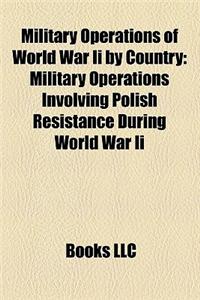 Military Operations of World War II by Country