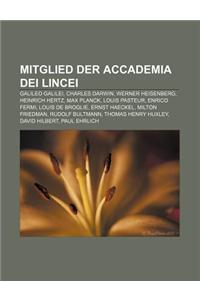 Mitglied Der Accademia Dei Lincei