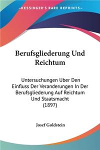 Berufsgliederung Und Reichtum