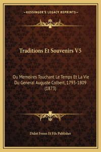 Traditions Et Souvenirs V5