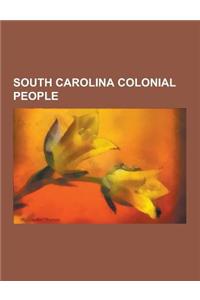 South Carolina Colonial People