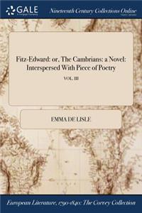 Fitz-Edward: Or, the Cambrians: A Novel: Interspersed with Piece of Poetry; Vol. III