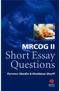 Mrcog II Short Essay Questions