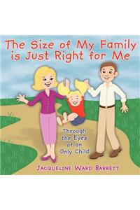 The Size of My Family is Just Right for Me